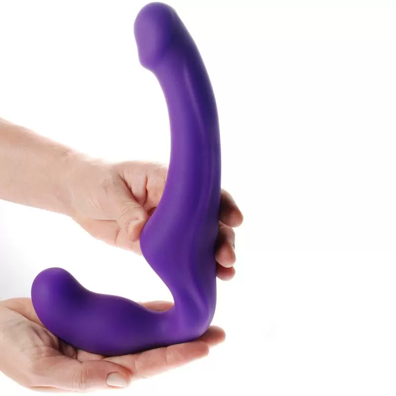 Анатомический страпон Fun Factory Share, безремневой, 16 см, фиолетовый