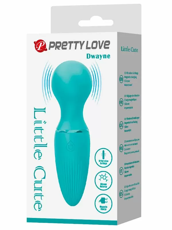 Миниатюрный стимулятор клитора Baile Little Cute, 10 режимов, силикон