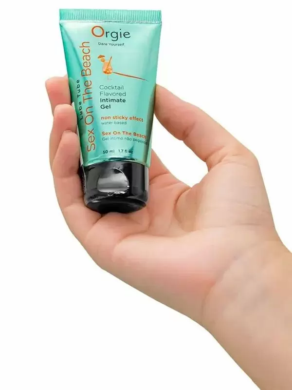 Интимный гель Orgie Lube Tube на водной основе, со вкусом коктейля секс на пляже, 50 мл