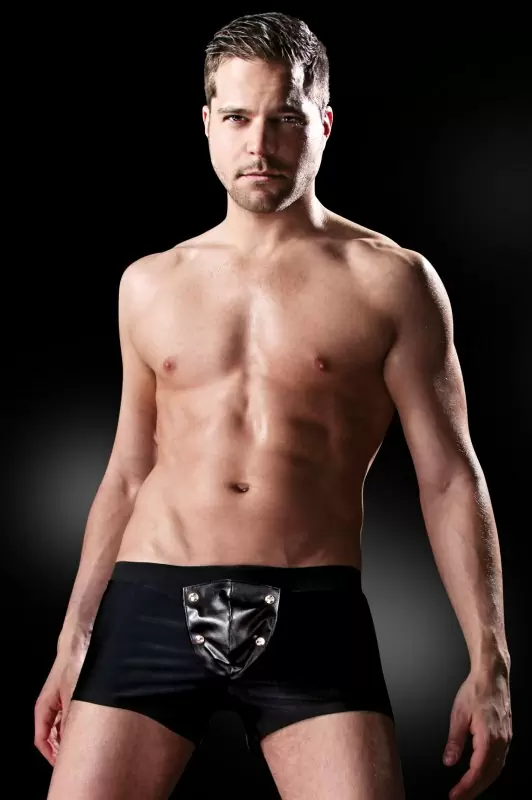 Удобные боксеры со съемным клапаном Beefy Brief - S/M