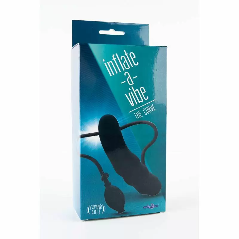 Увеличивающийся в размере анальный вибростимулятор Gopaldas - черный