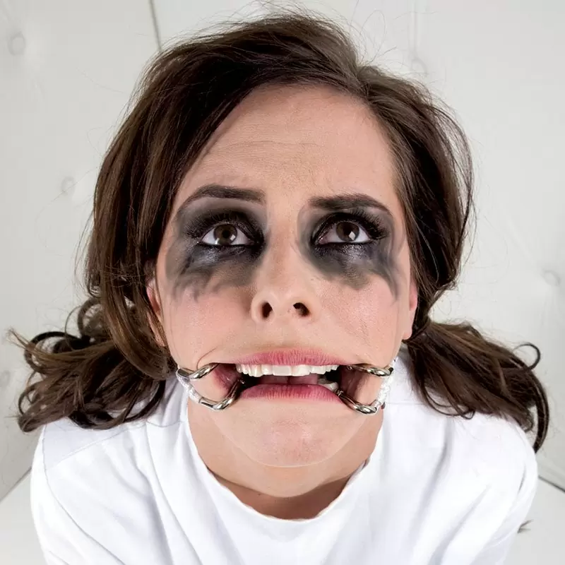 Расширитель для рта с ошейником Asylum Hook Claw Mouth Spreader