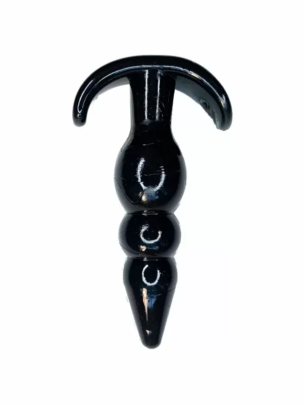 Набор анальных пробок для новичков Onyx bliss OnOna, с анатомическим контуром, 4 размера, черный