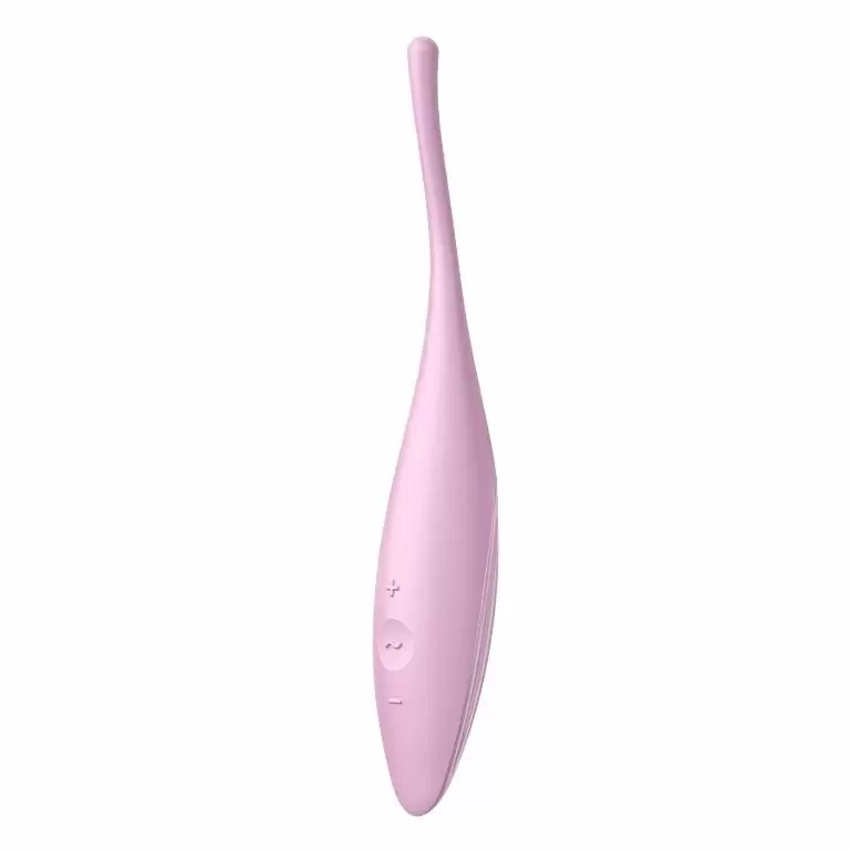 Точечный вибратор Satisfyer Twirling Joy, 17,8 см, силикон, розовый