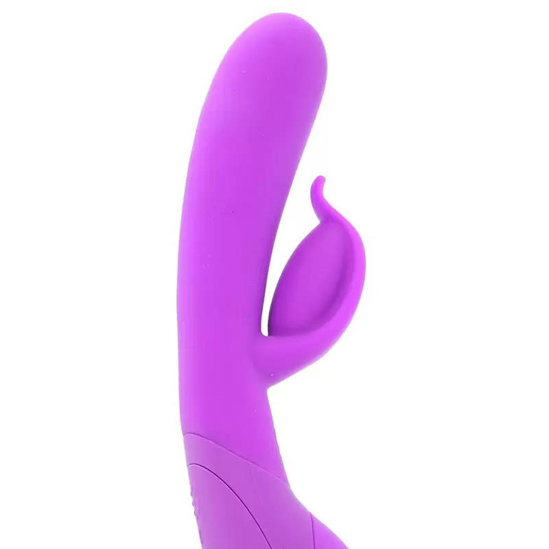 Вибромассажер Impress Dove со стимуляцией клитора – фиолетовый