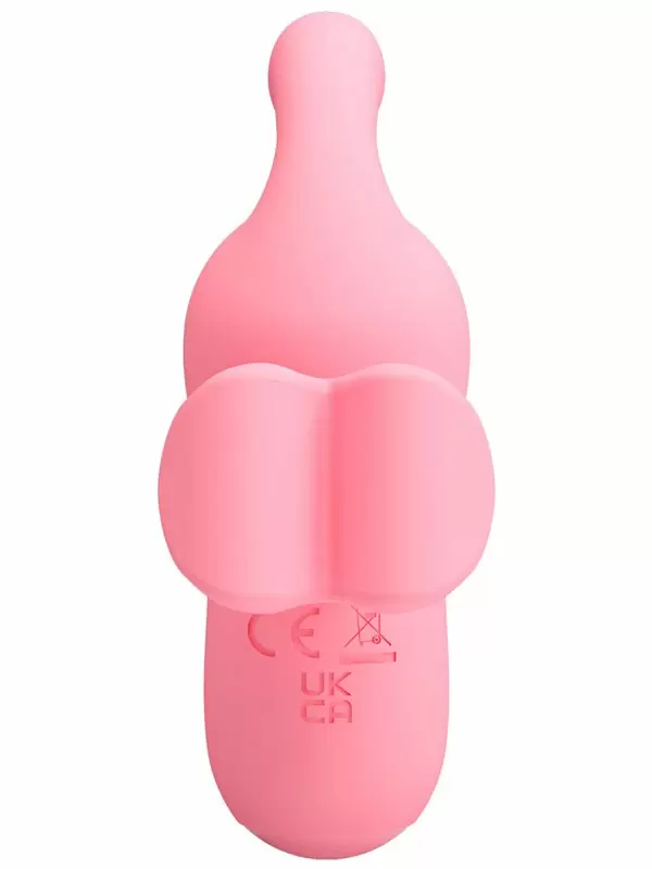 Вакуумный стимулятор клитора Baile Magic Fairy, с вибратором, 10 режимов, на палец