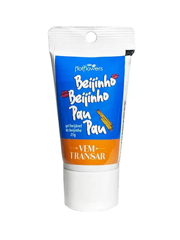 Оральный лубрикант Hot Flowers Beijinho Beijinho Pau Pau со вкусом кокоса, 25 мл