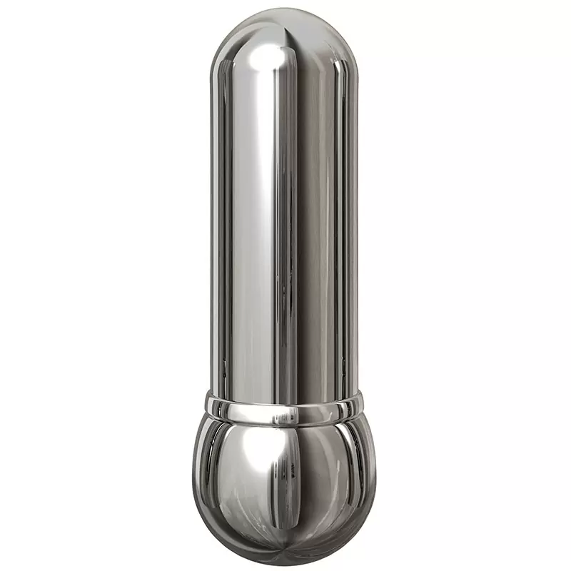 Вибромассажер Pure Aluminium Small Silver – серебристый