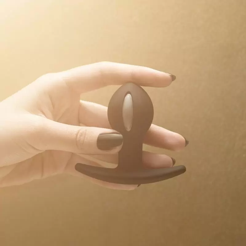 Анальный стимулятор B Ball Uno со смещенным центром тяжести – черный с серым