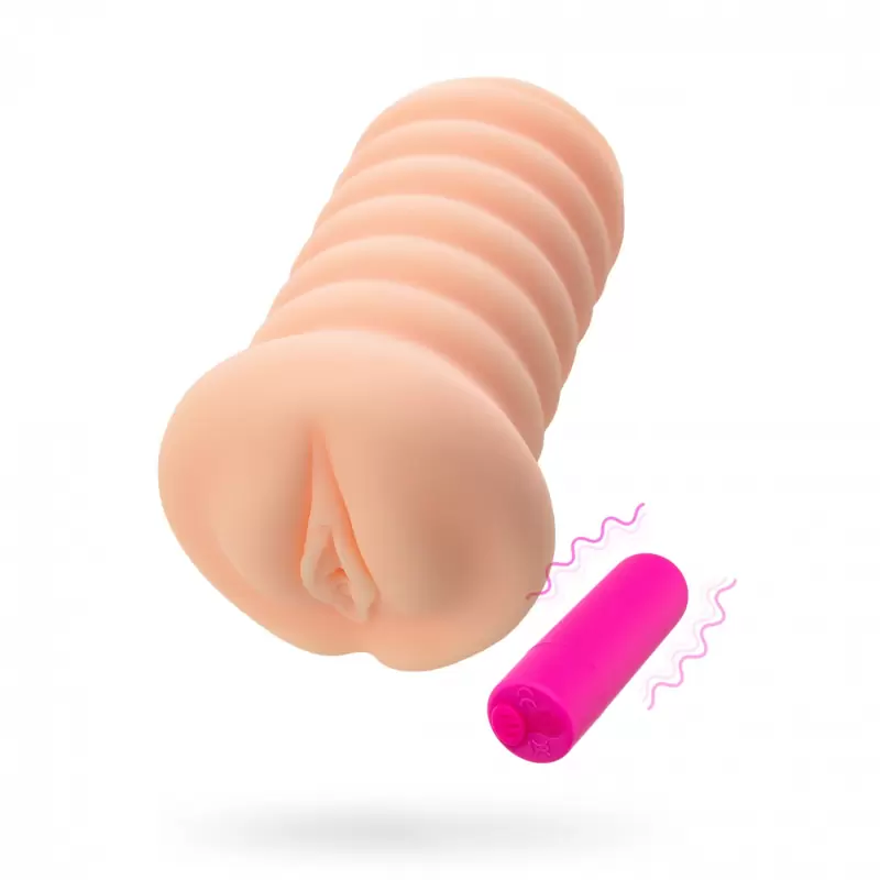 Реалистичный мастурбатор в форме вагины девственницы «Three Sisters Lady» с вибрацией, 18 см, Kokos