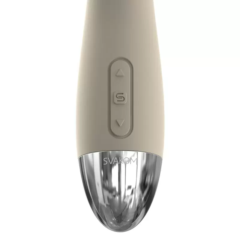 Вибромассажер Amy для точки G с интеллектуальным режимом – бежевый	