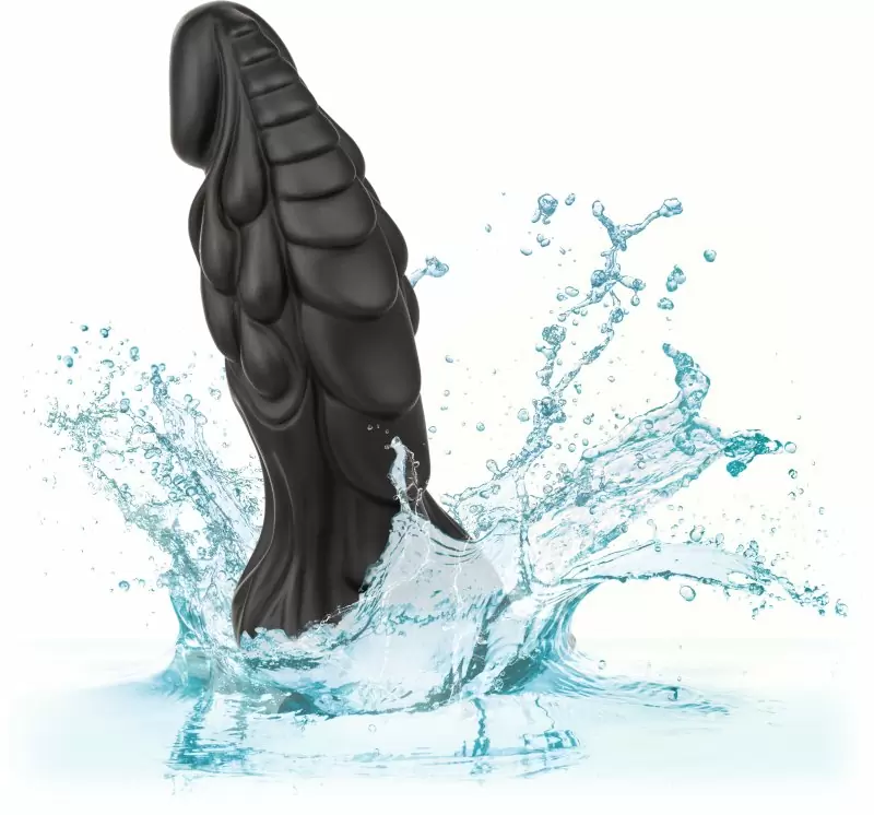 Необычный фаллоимитатор Monster Dong The Martian, 19,75 см, тентакля, силикон, черный