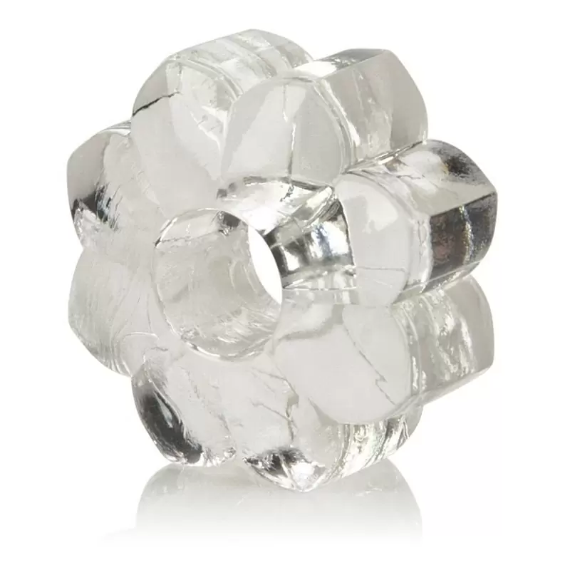 Комплект из 4-х колец Basic Essentials Super Stretchy TPR Enhancers – прозрачный