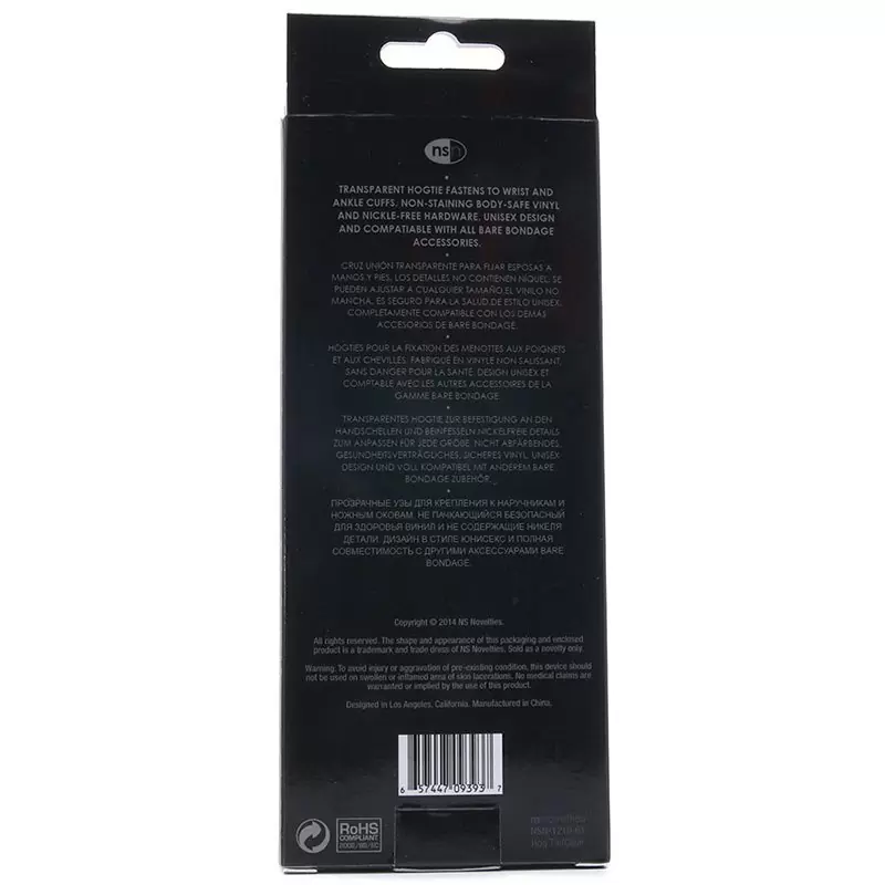 Фиксатор для крепления наручников и наножников Bare Bondage Hogtie виниловый