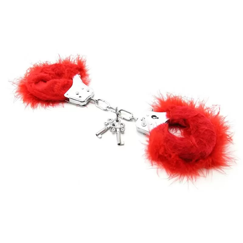 Наручники Feather Love Cuffs – красные