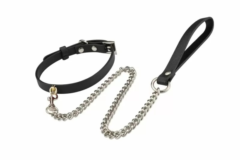 Черный набор для БДСМ игр (9 предметов) в кожаной сумке