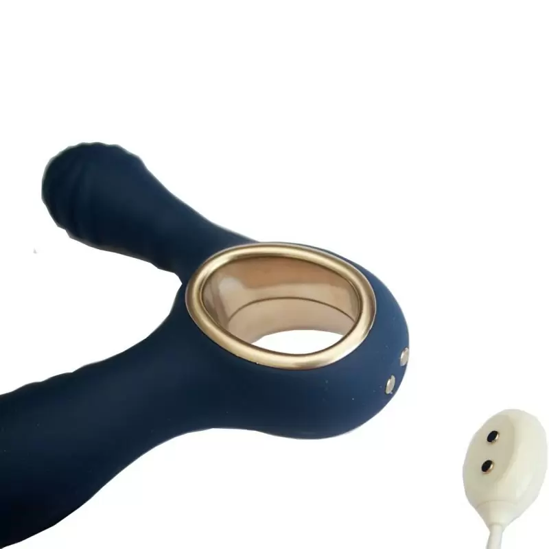 Стимулятор простаты Lust King с вибрацией – синий