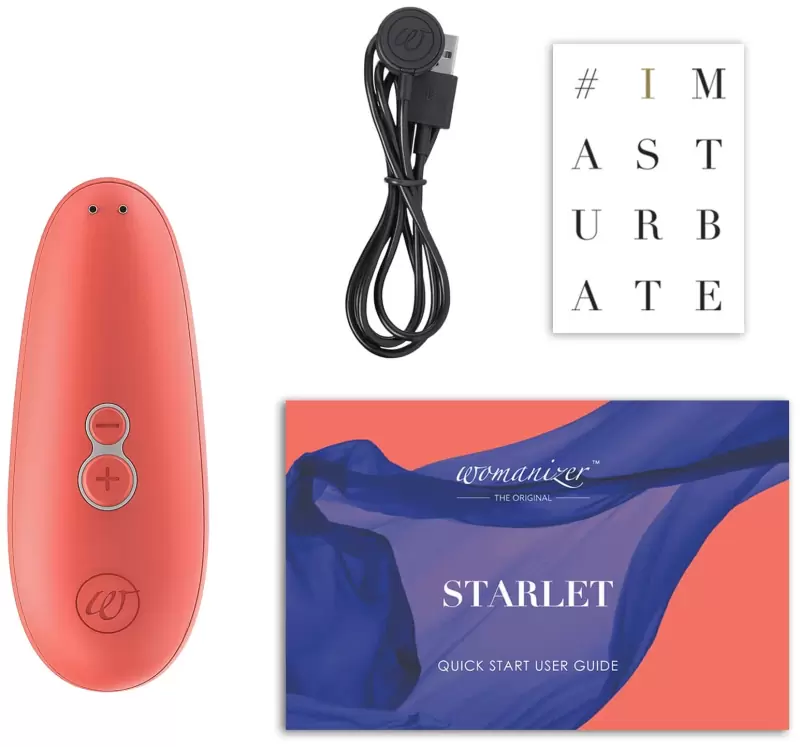 Стимулятор клитора Womanizer Starlet 2 Coral