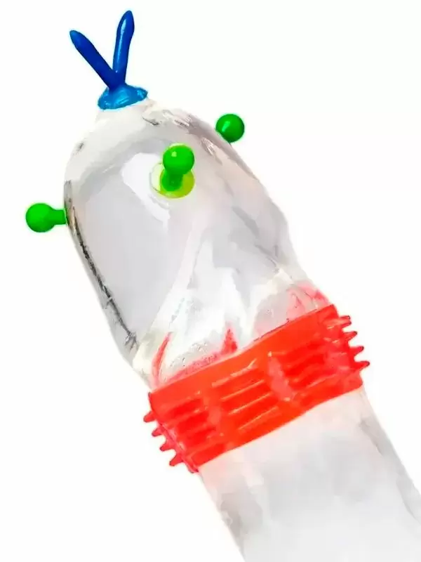 Стимулирующий презерватив Luxe Extreme Безумная Грета, ваниль, 18 см, 1 шт.