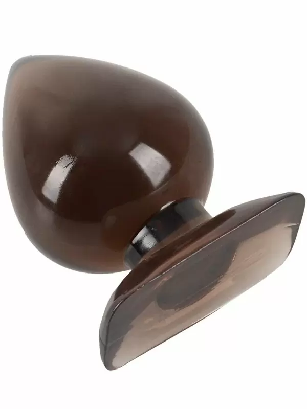 Каплевидная анальная пробка Anal Drops Big-Plug, 13 см, ПВХ, черный