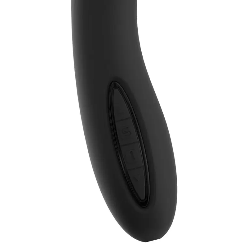 Вибромассажер Leslie с функцией подогрева, интеллектуальный режим – черный