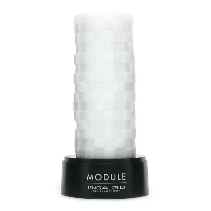 Универсальный мастурбатор Tenga 3D Module – белый
