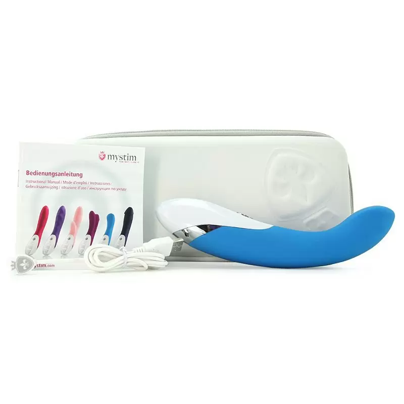 Вибромассажер Al Punto для стимуляции точки G – голубой