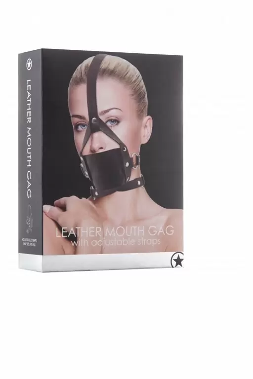 Кляп в виде намордника Leather Mouth Gag