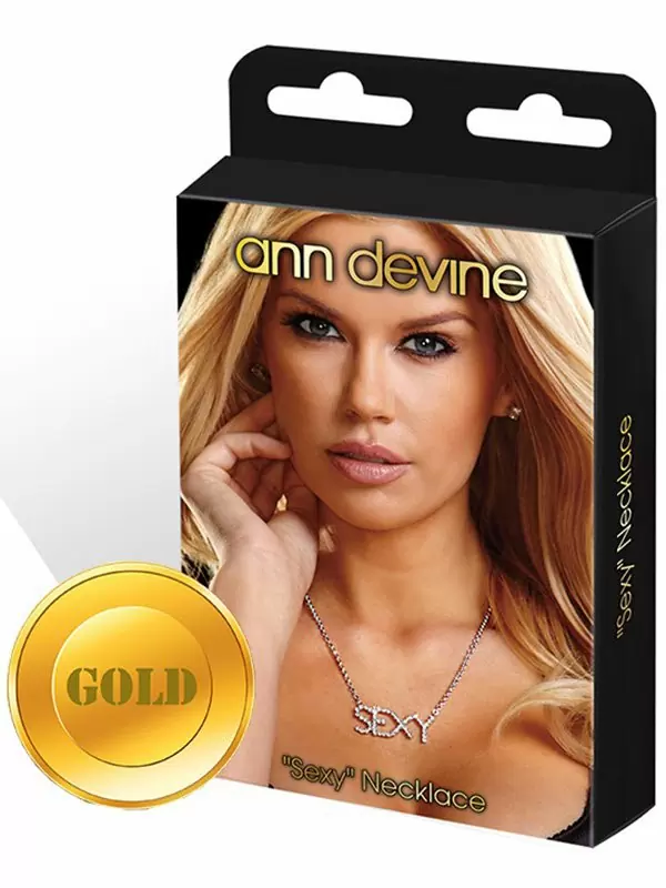 Цепочка с подвеской Ann Devine - Sexy Necklace – золотой