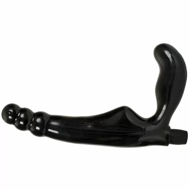 Безремневой страпон с вибрацией Gal Pal - Black