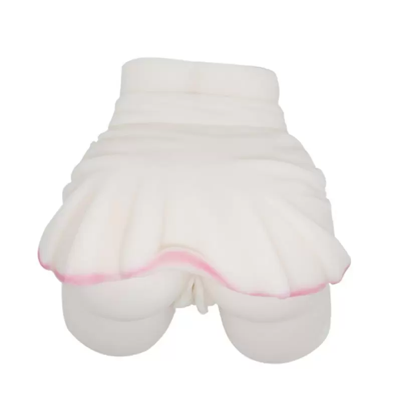 Мастурбатор попка с задранной юбочкой Baile с вибрацией и голосом – телесный