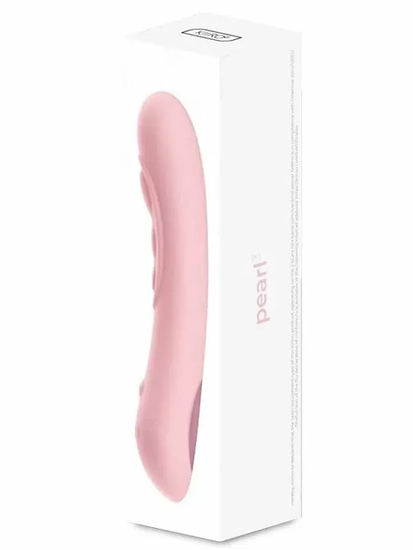Интерактивный вибратор Kiiroo Pearl3, 20 см, силикон, розовый