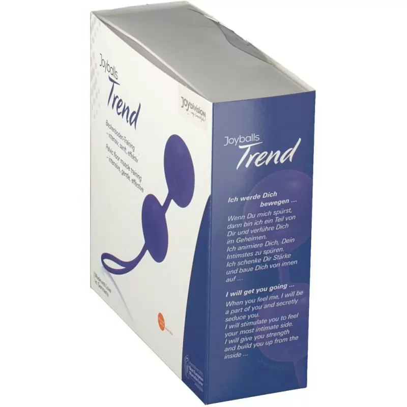 Вагинальные шарики Joyballs Trend со смещенным центром тяжести – фиолетовый