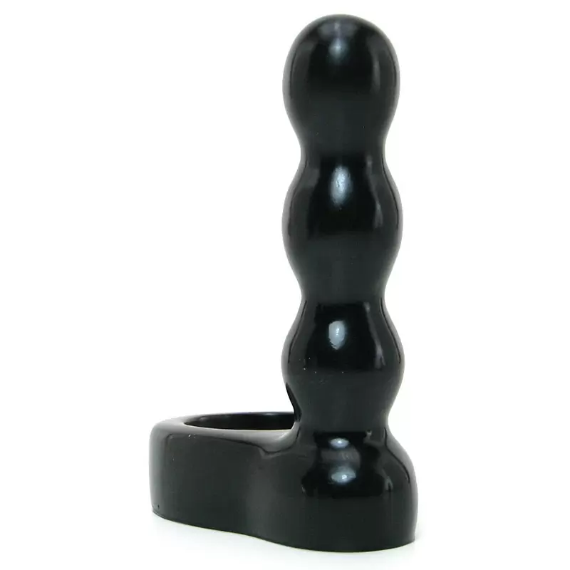 Анальный стимулятор The Double Dip 2 с кольцом - черный