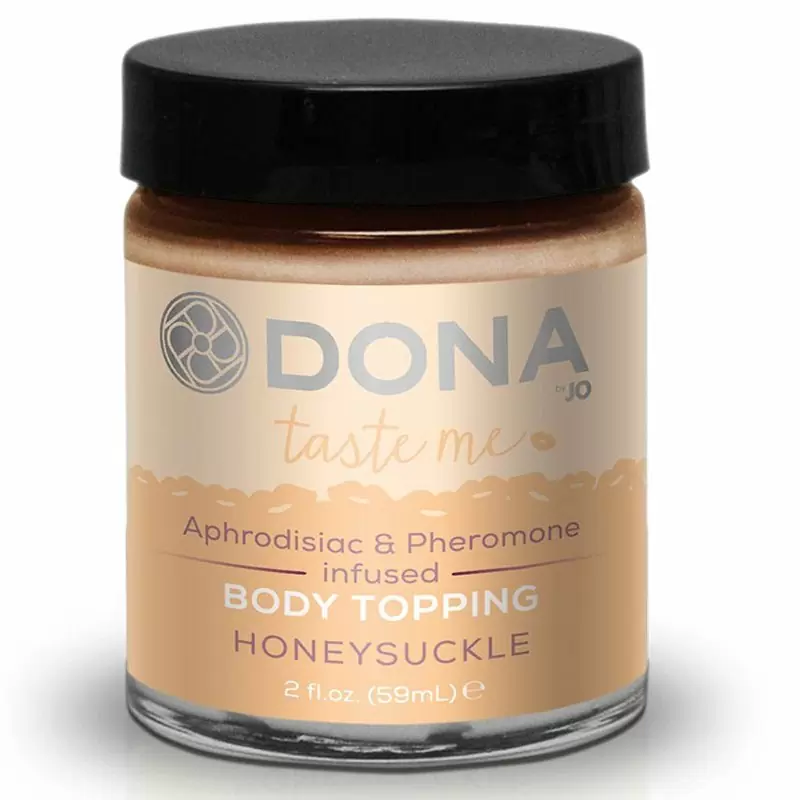 Карамель для тела Dona Taste Me Honeysuckle с феромонами – жимолость, 59 мл