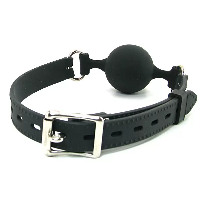 Кляп-Страпон с креплением на голове Silicone Face Fucker Gag #3