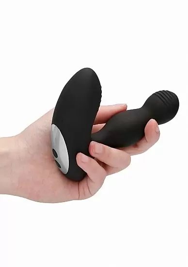 Массажер простаты с электростимуляцией и пультом управления Prostate massager Shots Electroshock
