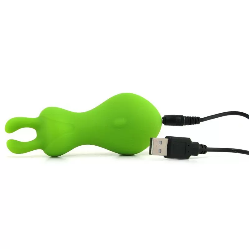 Перезаряжаемый мини-вибромассажер Lust by Jopen L1 – зеленый