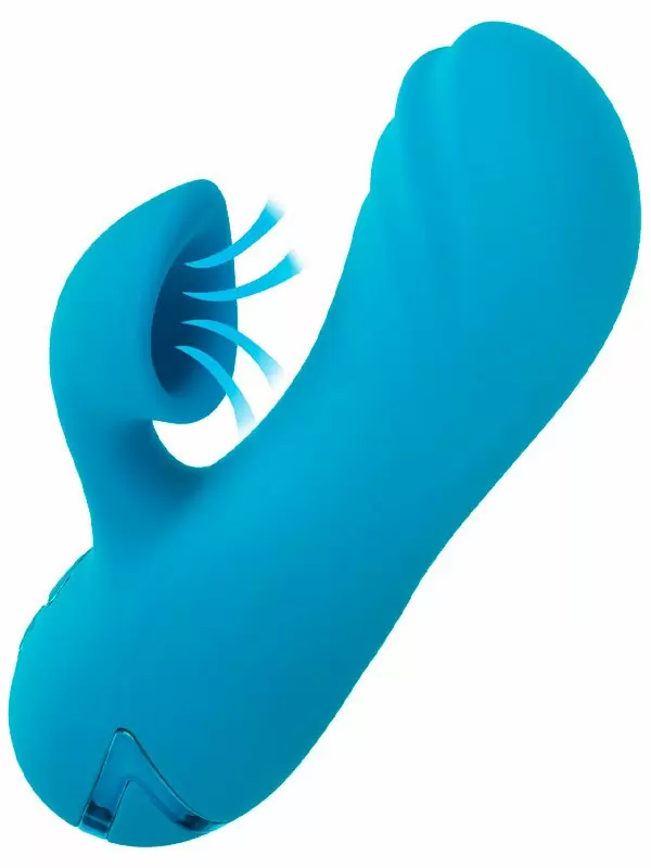 Компактный вибратор-кролик California Exotic Novelties Sunset Beach Seducer, с функцией всасывания, 10 режимов, силикон