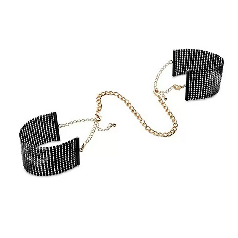 Наручники из металлической сетки Metallic Mesh Handcuffs – черный