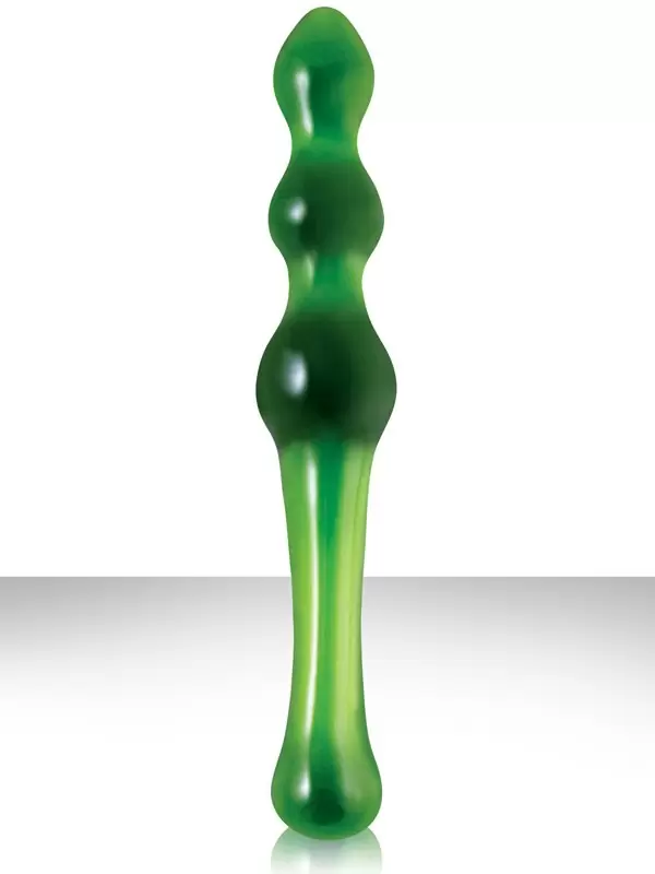 Стимулятор для вагинальных мышц Crystal Glass Kegel - Green