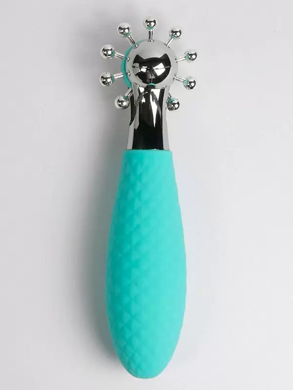 Колесо Вартенберга Youvic, 14,9 см, 13 режимов, с электростимуляцией, бирюзовый