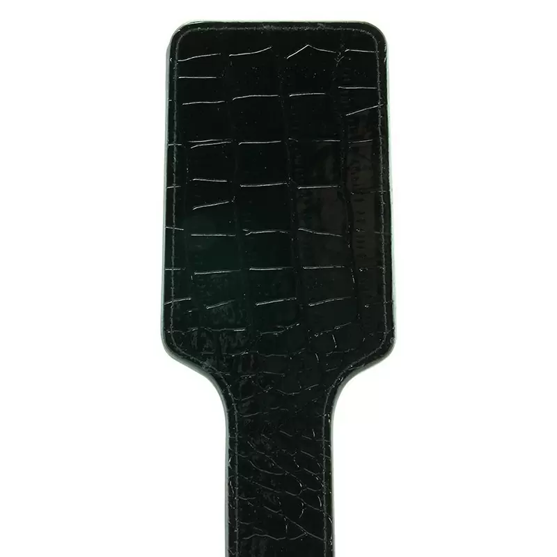 Шлепалка Fetish Fantasy Gold черная с золотом