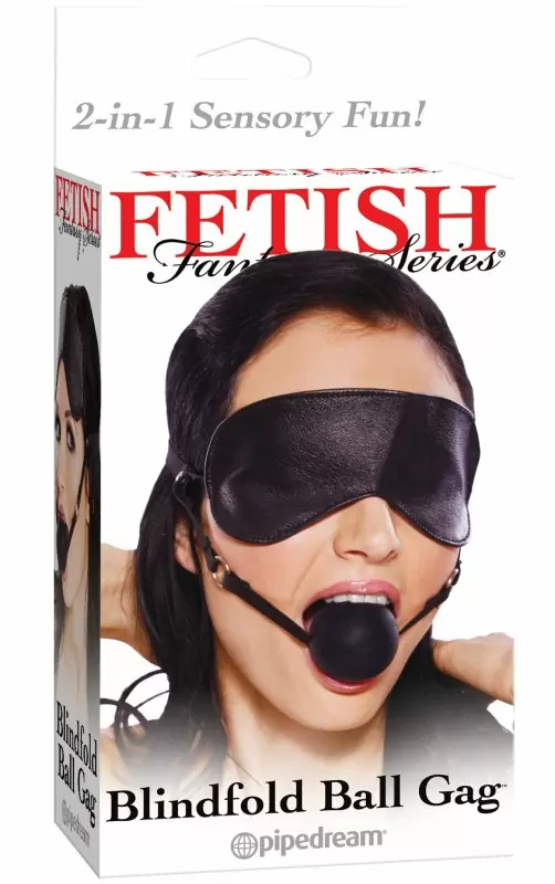 Маска с кляпом Blindfold Ball