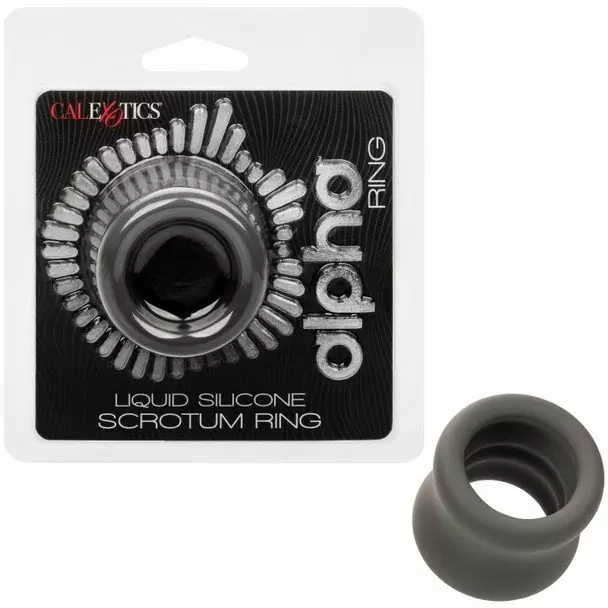 Эрекционное кольцо для мошонки Alpha Liquid Silicone Scrotum Ring