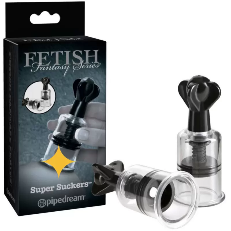 Вакуумные поршневые помпы Super Suckers для сосков – прозрачный