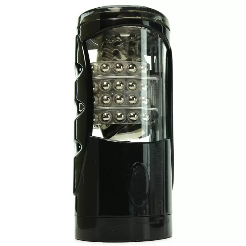 Мастурбатор с вибрацией Optimum Power Ultimate Power Stroker – черный