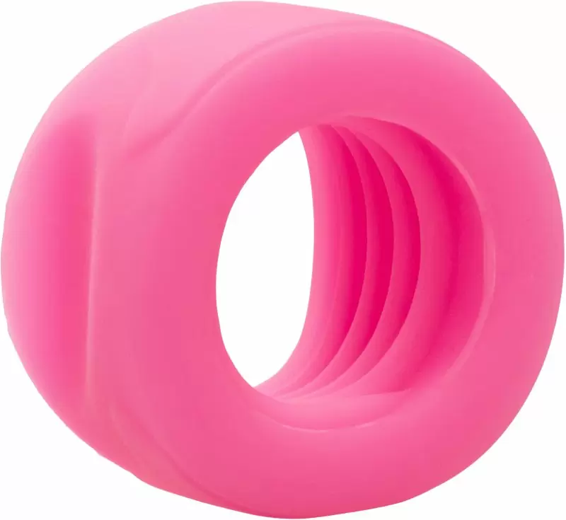 Эрекционное кольцо-бампер SLOP TOP FILTHY LUV, диаметр 3 см, силикон, светящийся, розовый