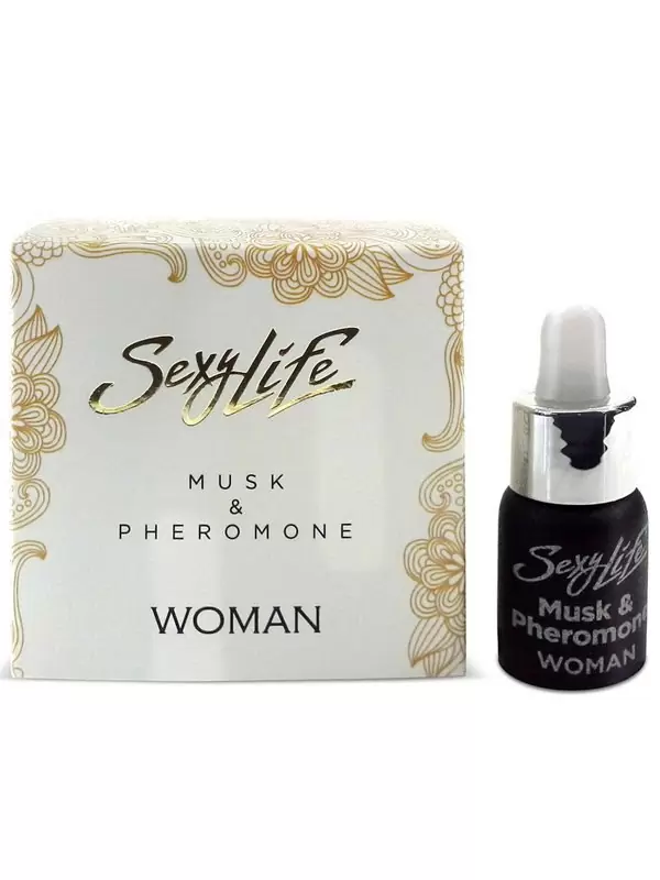 Концентрированные духи для женщин с мускусом и феромонами Sexy Life Musk&Pheromone