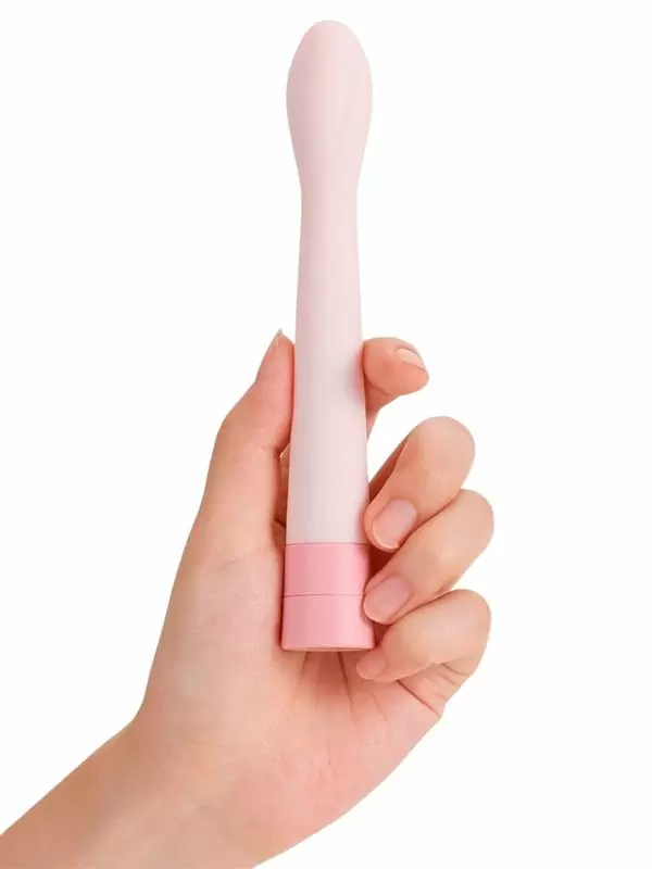 Изящный вибратор Iroha koharu Benitsubomi, 16 см, силикон, в форме бутона, розовый | Он и Она 18+